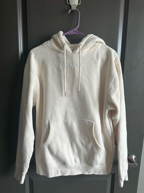 Glossier Hoodie in Cream